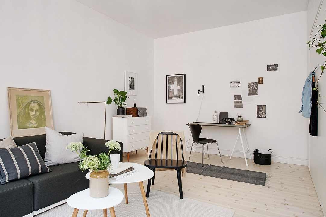 【瑞典哥德堡】北欧风白色公寓设计